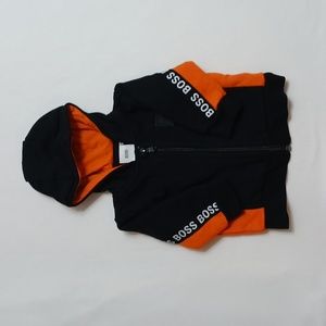 Hugo Boss Kids Zip-Up Hoodie